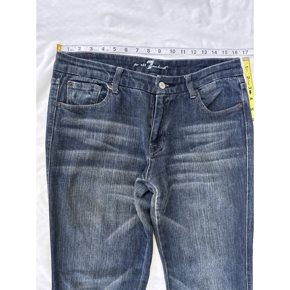 7 For All Mankind Bootcut Jeans Women's Size 30 Medium Wash Stretch Denim